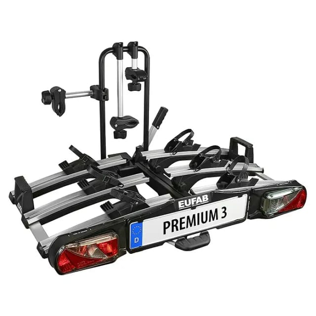 Eufab Fahrrad-Kupplungsträger Premium 3 mit Abklappfunktion