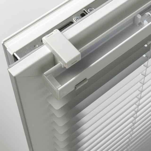 Gardinia Klemmträger für Aluminium Jalousien Kunststoff Weiß 2-er Pack