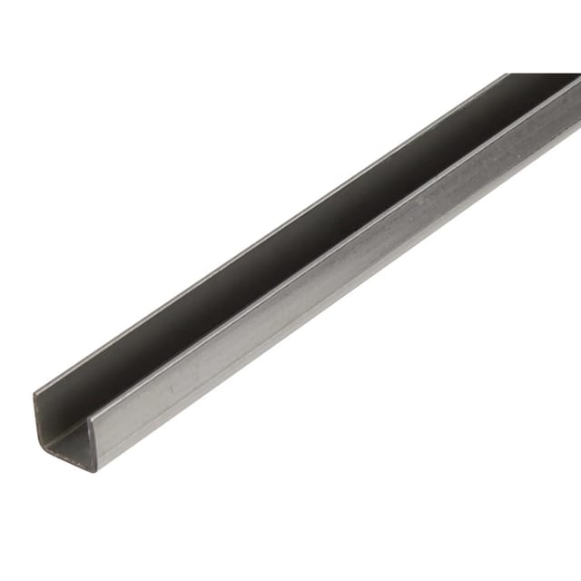 U-Profil Stahl 20 mm x 20 mm x 2.000 mm