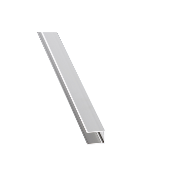 Alu-U-Profil 1,6 cm Easy-click Eloxiert 200 cm