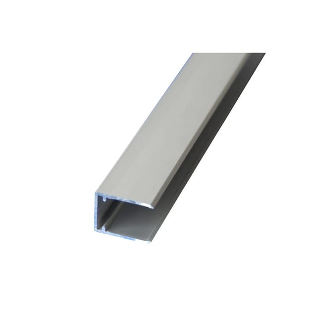 Alu-U-Profil 1,6 cm Easy-click Eloxiert 300 cm