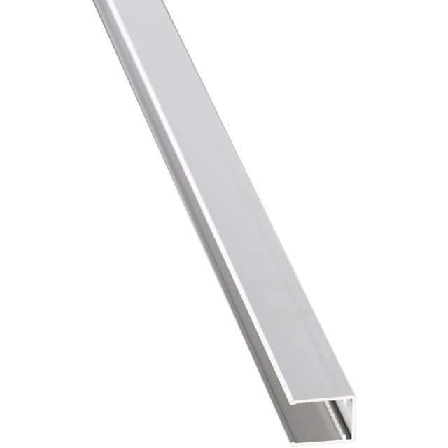 Alu-U-Profil 1,6 cm Easy-Click eloxiert 400 cm