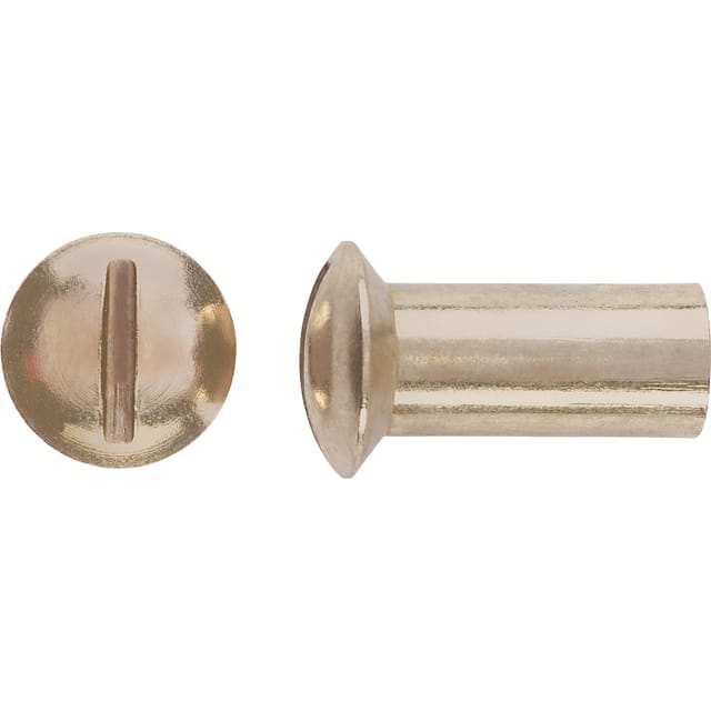 Hülsenmutter M4 x 14 mm Kupfer 8 Stück