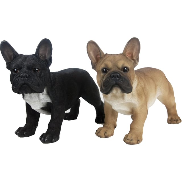Deko-Figur Hund Französische Bulldogge 35 cm 2-fach sortiert