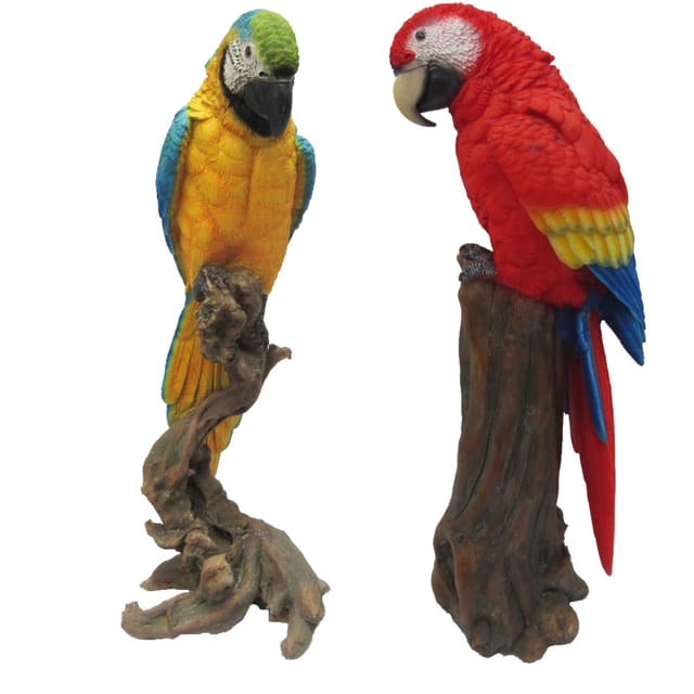 Deko-Figur Papagei 41 cm
