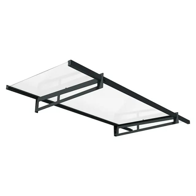 Canopia Vordach Bremen 2 x 90 cm Anthrazit klar