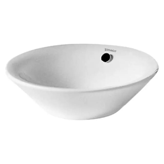 Duravit Aufsatzwaschbecken Starck 1 53 cm Weiß WonderGliss mit Überlauf