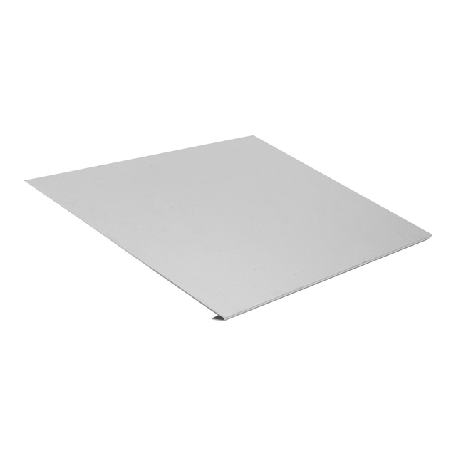 Traufstreifen ohne Wasserfalz Alu Natur Zuschnitt 250 mm x 1000 mm