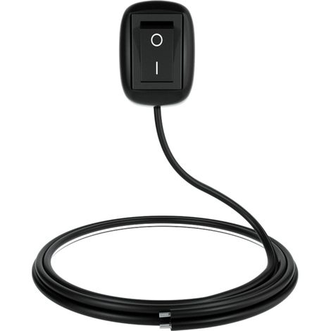 Universeller 12v Dc Kfz-schalter, Kippschalter, Mit 50cm Kabel Für Nebelscheinwerfer Und Neonlichter.