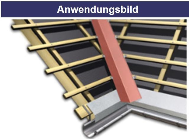 Kehlblech Alu Natur Zuschnitt 333 mm x 2000 m