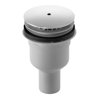 Duravit Duschwannenablauf Abgang Senkrecht Ablaufdurchmesser 9 cm Chrom