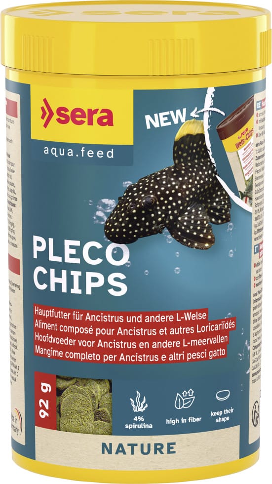 Sera Fisch-Tablettenfutter Wels-Chips Nature 250 ml (95 g)