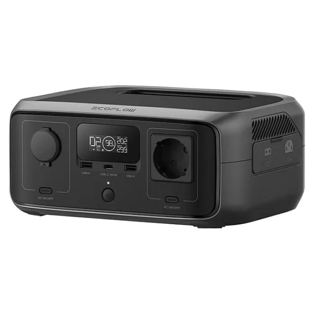 Ecoflow Powerstation River 3 UPS Schwarz 245 Wh