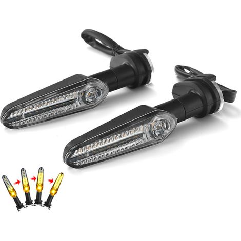 Led-motorradblinker, Kompatibel Mit Yamaha Mt07, Tenere 700, Xj6, Fz6, Mt09, Tracer 900, Mt10, Mt03, Fz25, Paar Positionsleuchten