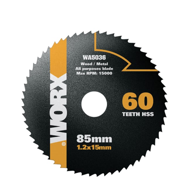 Worx Handkreissägeblatt 60Z WA5036