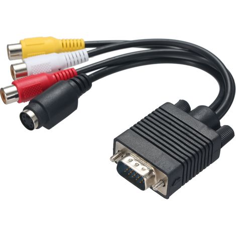 Vga-auf-s-video-3-rca-tv-av-adapter