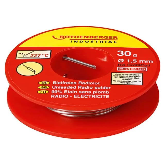 Rothenberger Industrial Bleifreies Radiolot 30g