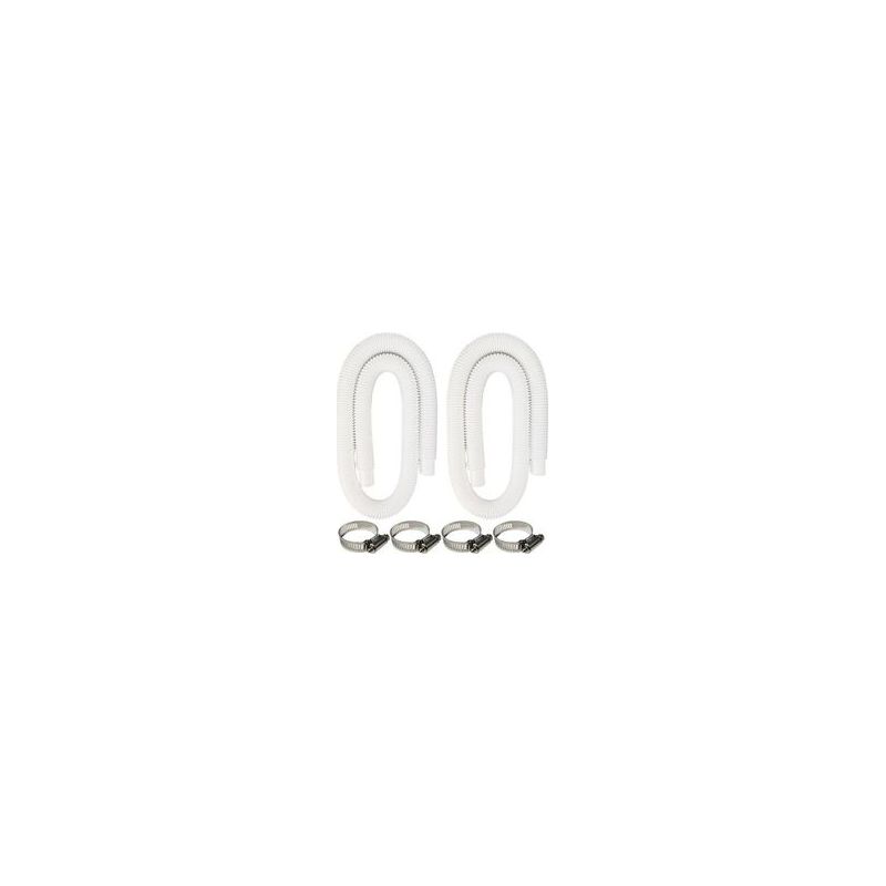 Poolschlauch, 2 Stück 32-mm-schlauch Für Aufstellpools, 150 Cm/59 Zoll Schlauch Für Pumpe