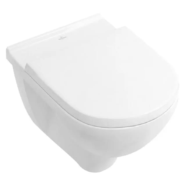 Villeroy & Boch WC-Set O.Novo Tiefspüler Alpinweiß Inkl. WC-Sitz
