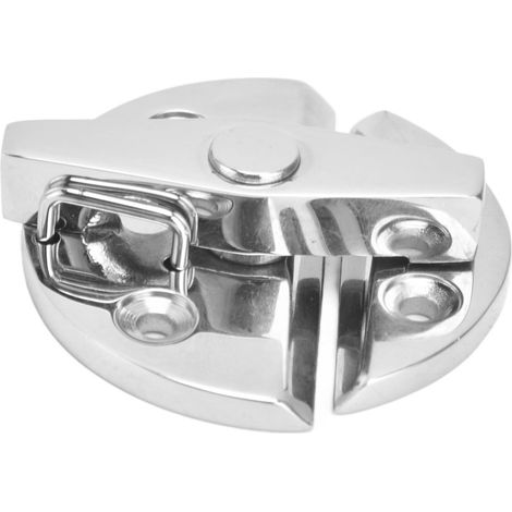 Bootsluke Aus Edelstahl 316, Drehknopfverschluss, Marine-scharnier