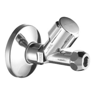 Schell Schrägsitzventil Comfort, DN15 12,5 mm (1/2 Zoll) AG x DN10 G 3/8 AG