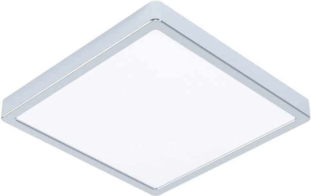 Eglo LED-Deckenleuchte Fueva 5 Weiß 3cm x 28,5 cm x 28,5 cm Chrom