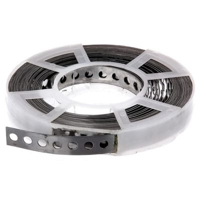 Lochband Edelstahl 17 mm x 10 m