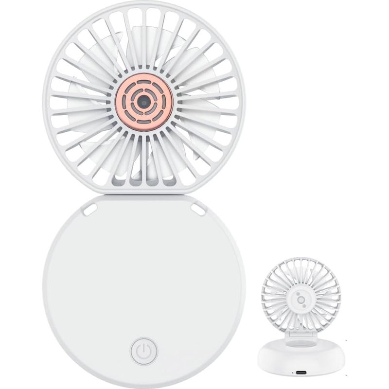 Mini-tragventilator, Usb-tragventilator, Leiser Mini-ventilator, Faltbarer Tischventilator Für Büro, Schule, Reisen, Outdoor