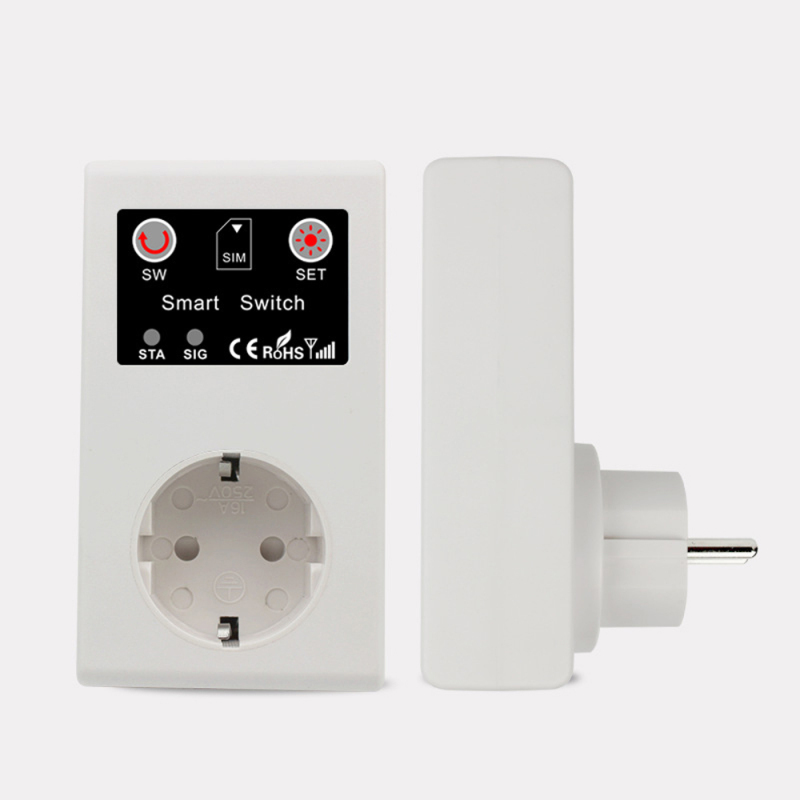 Gsm-smart-stecker Zur Steuerung Per Anruf, Sms, App, Schalter, Pumpe, Router Und Elektrogeräte.