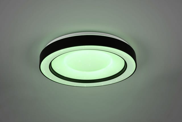 Trio LED-Deckenleuchte Arco 22W LED und RGB-Rainbow