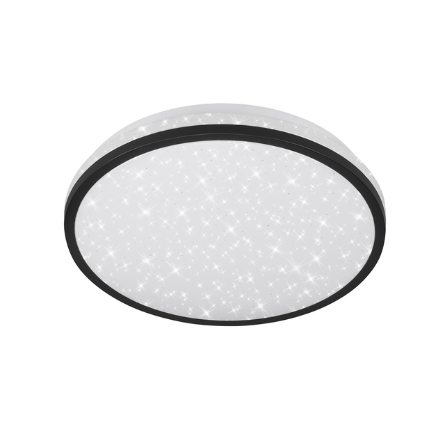 Telefunken LED-Deckenleuchte Tepi Ø 28 cm mit Sensor Schwarz