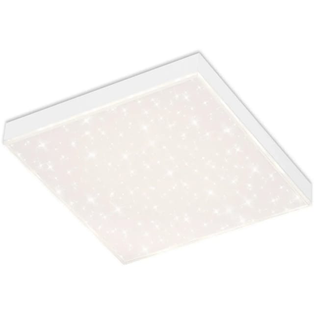 Brilo LED-Panel Frameless 6,1 cm x 29,5 cm x 29,5 cm Weiß