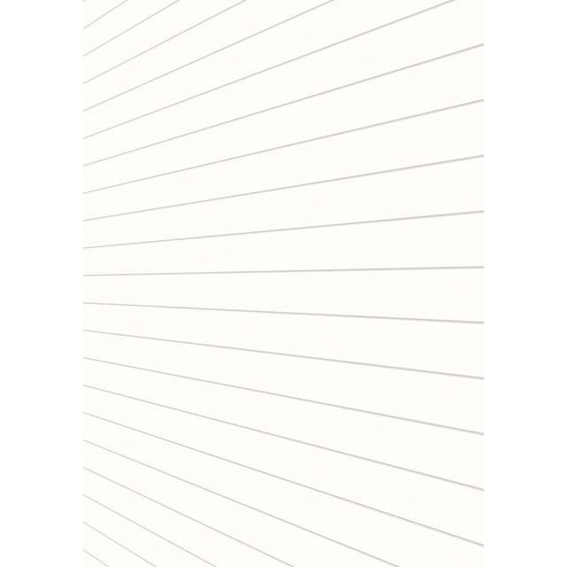 Kronoflooring Decken- und Wandpaneel Dekor Uni Weiß Glänzend 260 x 20,2 x 1 cm