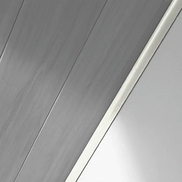 Abdeckleiste Birnbaum Weiß 6 mm x 25 mm Länge 2600 mm