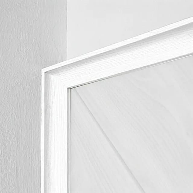 Hohlkehlleiste Weiß 22 mm x 22 mm Länge 2600 mm