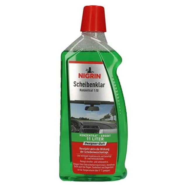 Nigrin Scheibenklar Konzentrat 1:10 Designer Duft 1, Grün
