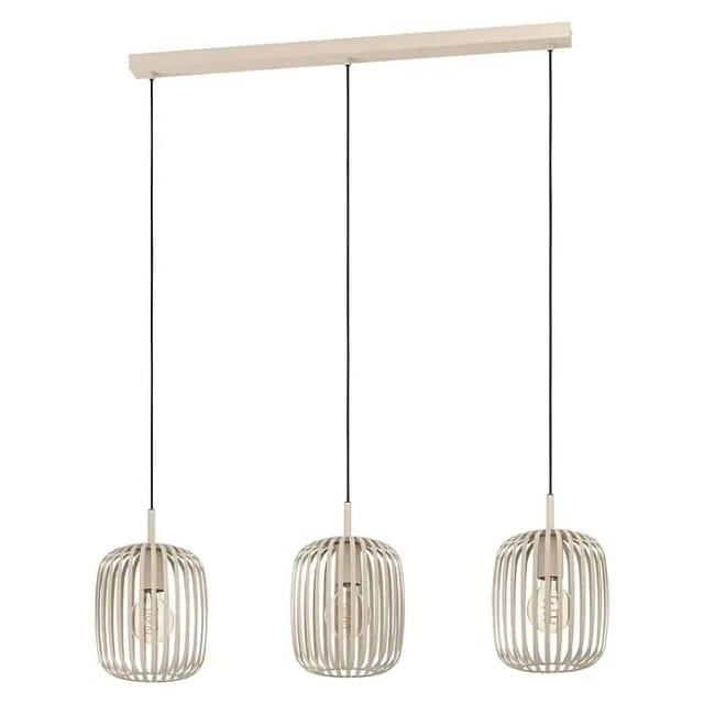 Eglo Pendelleuchte Romazzina 3-flammig Sandfarben