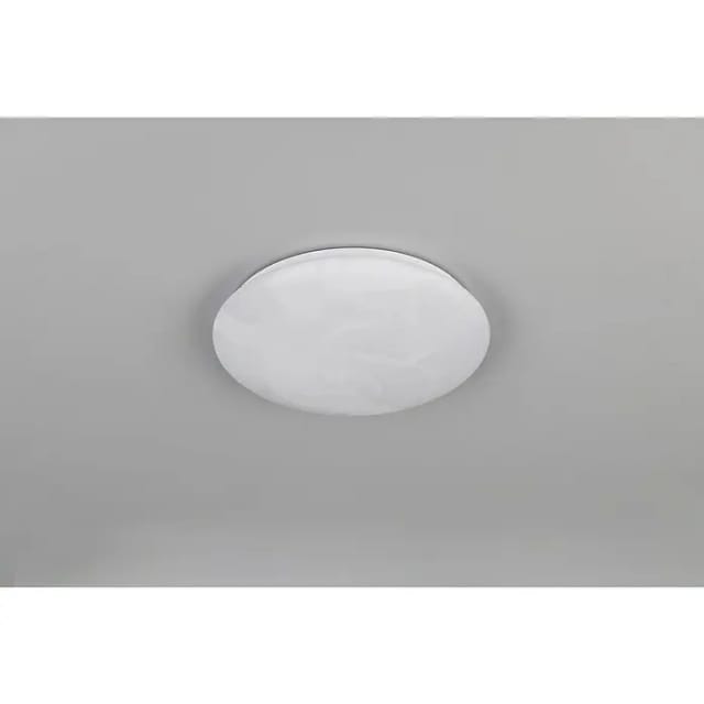 Reality LED-Deckenleuchte Umbria alabasterfarbig H x Ø: 6,5 x 28 cm