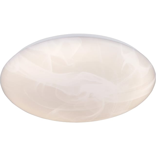 Reality LED-Deckenleuchte Umbria alabasterfarbig H x Ø: 7 x 38 cm