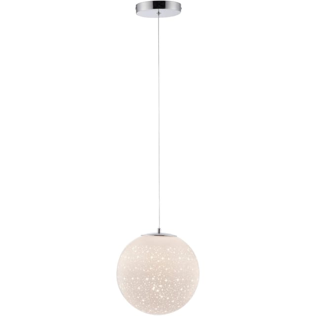 Paul Neuhaus LED-Pendelleuchte Bolo 1 flammig Chrom