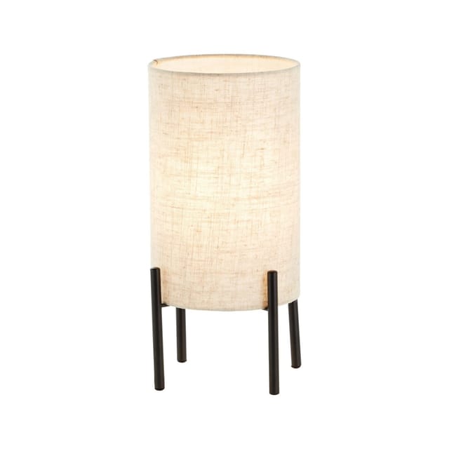 Brilliant Tischleuchte Fairhill Textil-Holz Beige