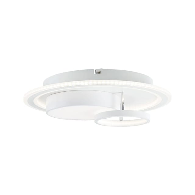Brilliant LED-Deckenleuchte Sigune Ø 40 cm 3000-6000 Kelvin Weiß - Schwarz
