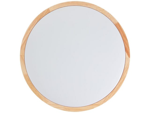 Brilliant LED-Deckenleuchte Slimline Ø 39 cm 3000 Kelvin Holz hell-Weiß