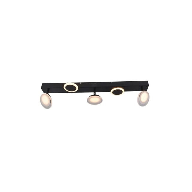 Brilliant LED-Deckenleuchte Meriza 3000 Kelvin Schwarz 14 cm x 70 cm