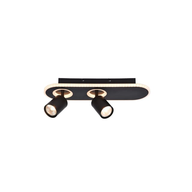 Brilliant LED-Deckenleuchte Kimon 3000 Kelvin Schwarz