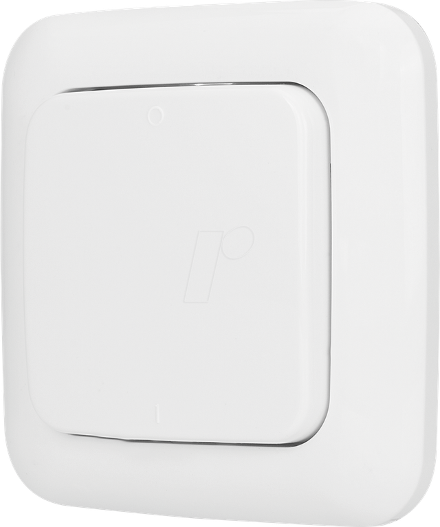 Smartwares Funk-Wandschalter mit Batterie 30 m Weiß
