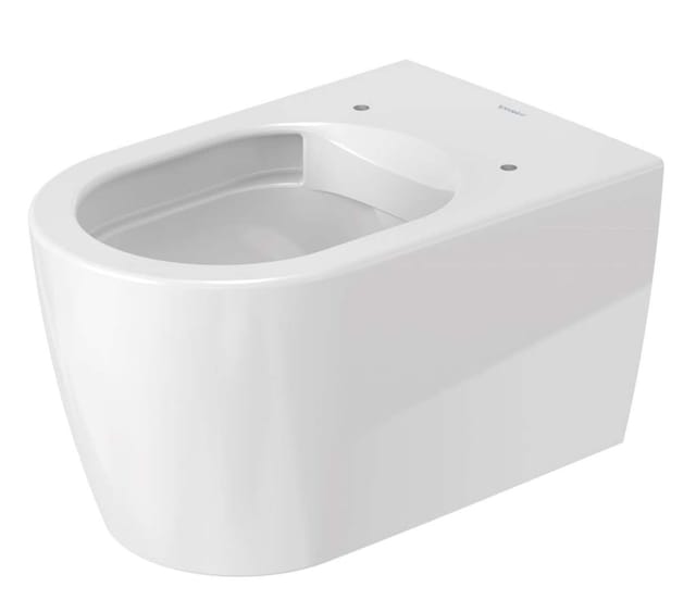 Duravit Wand-WC ME 57 cm Weiß Tiefspüler rimless Durafix