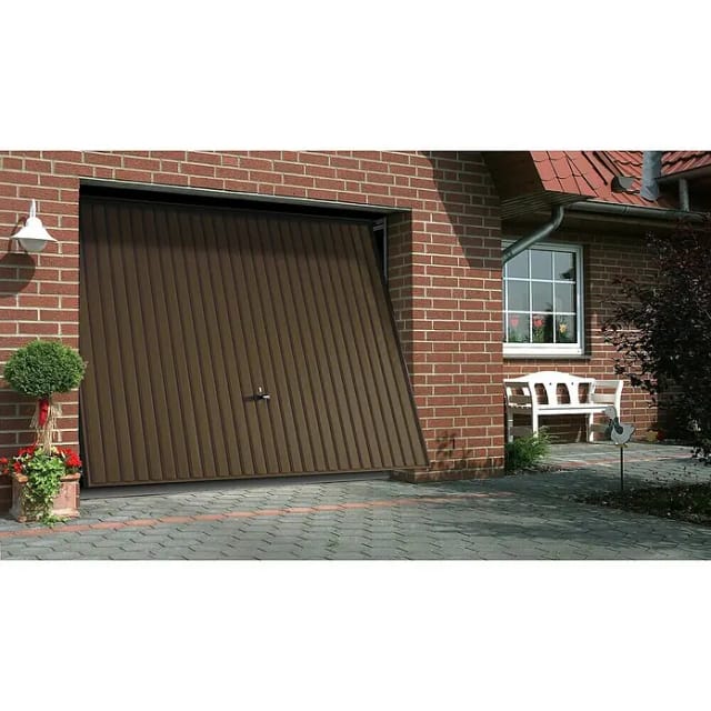 Hörmann Schwingtor Pearl Terrabraun 250 cm x 212,5 cm