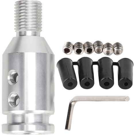 Universaladapter Für Schaltknauf Im Auto, Kompatibel Mit Schalthebeln Ohne Gewinde 12x1,25