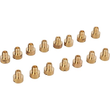 15-teiliger Hauptdüsensatz Für Vergaser 88-150, Hochleistungs-metalldüse Für Mikuni N100 604 Vm22 Vm24 Vm26 Vm30